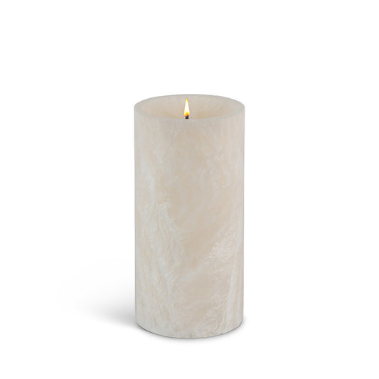 Straight Edge Pillar Candle (L)