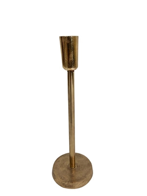 Large Antique Brass Candlestick