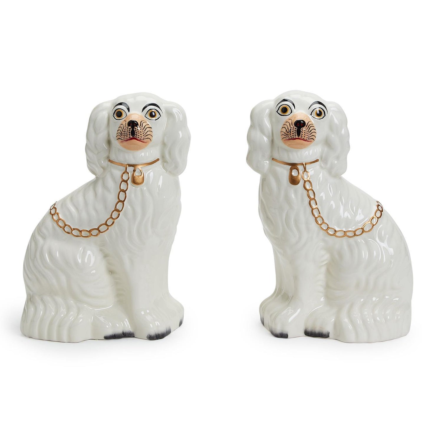Set of 2 Staffordshire Dogs