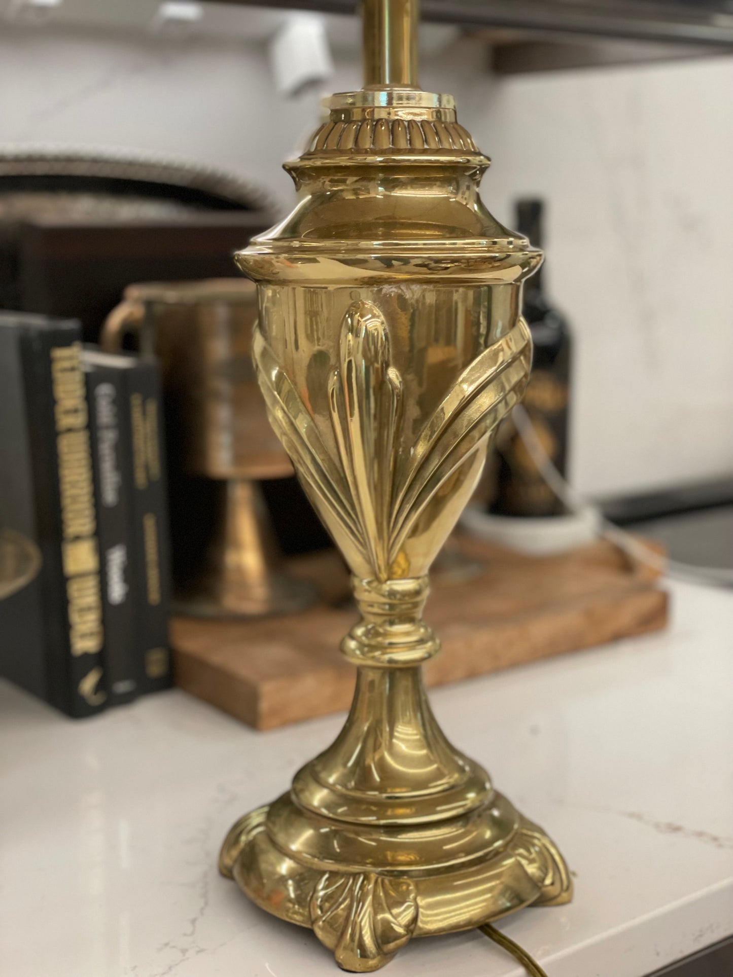 Vintage Brass Lamp