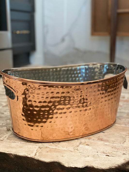 Copper Beverage Tub