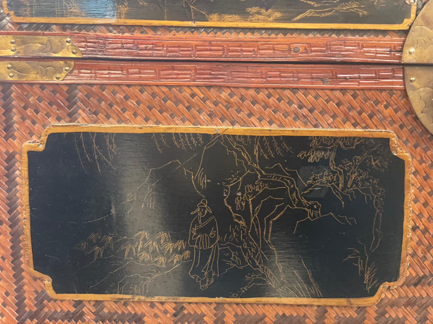 Vintage Chinoiserie Chest