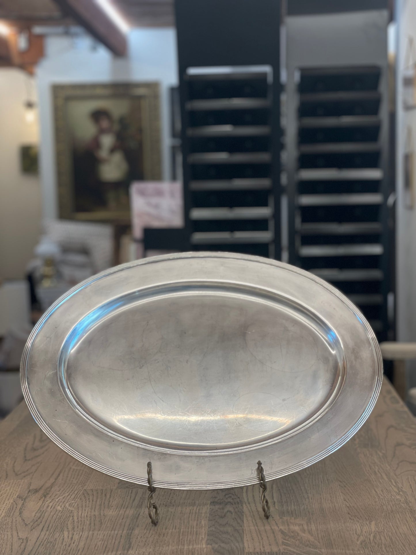 Vintage Oval Tray