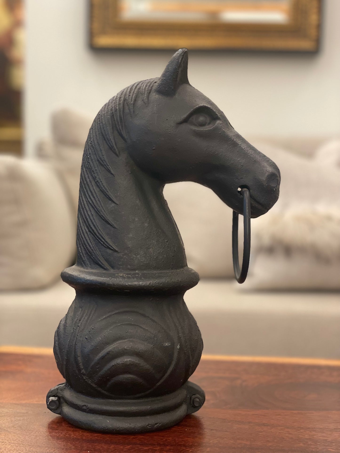 Horse Head Hitching Post Tie