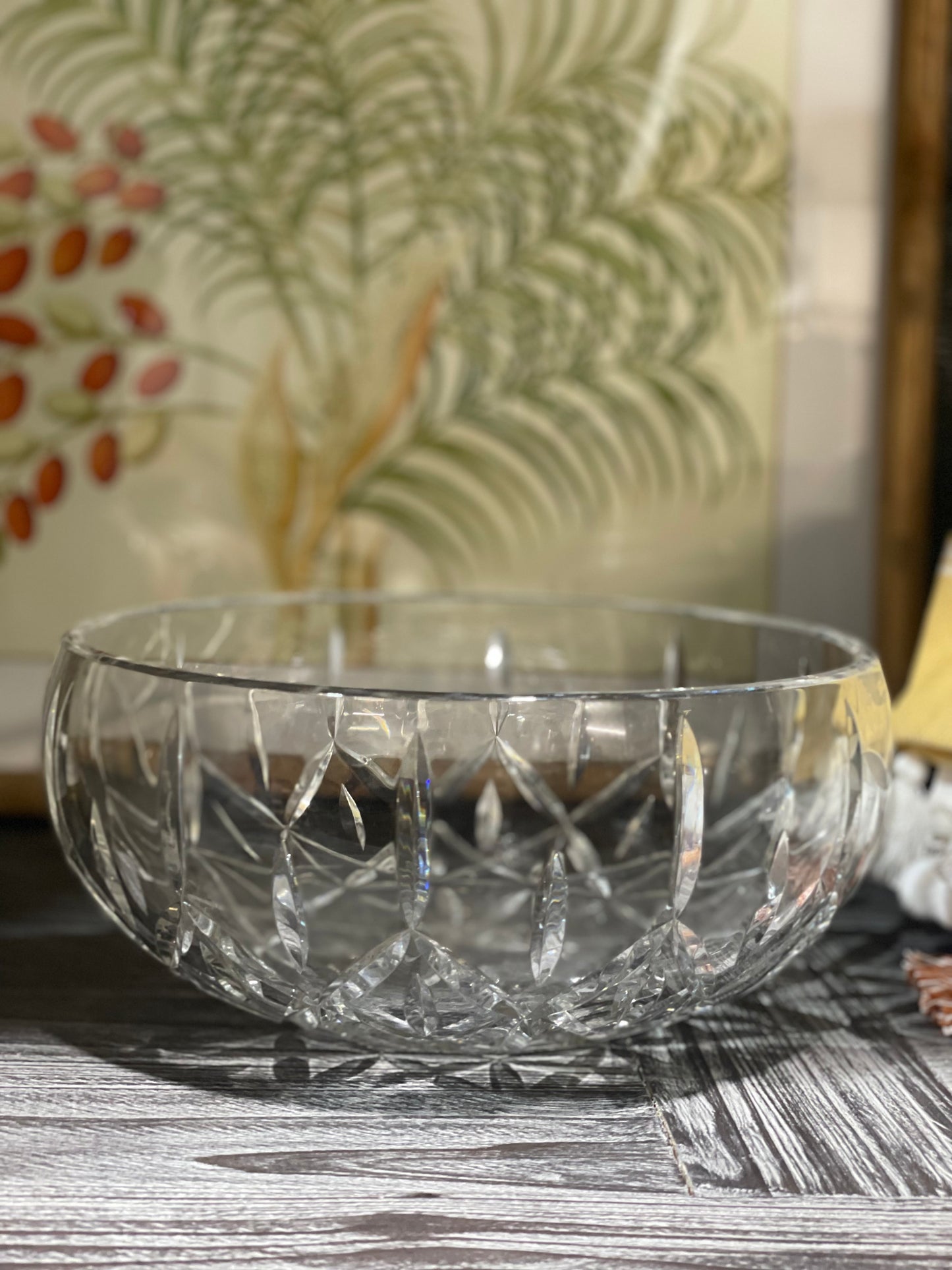 Vintage Crystal Bowl