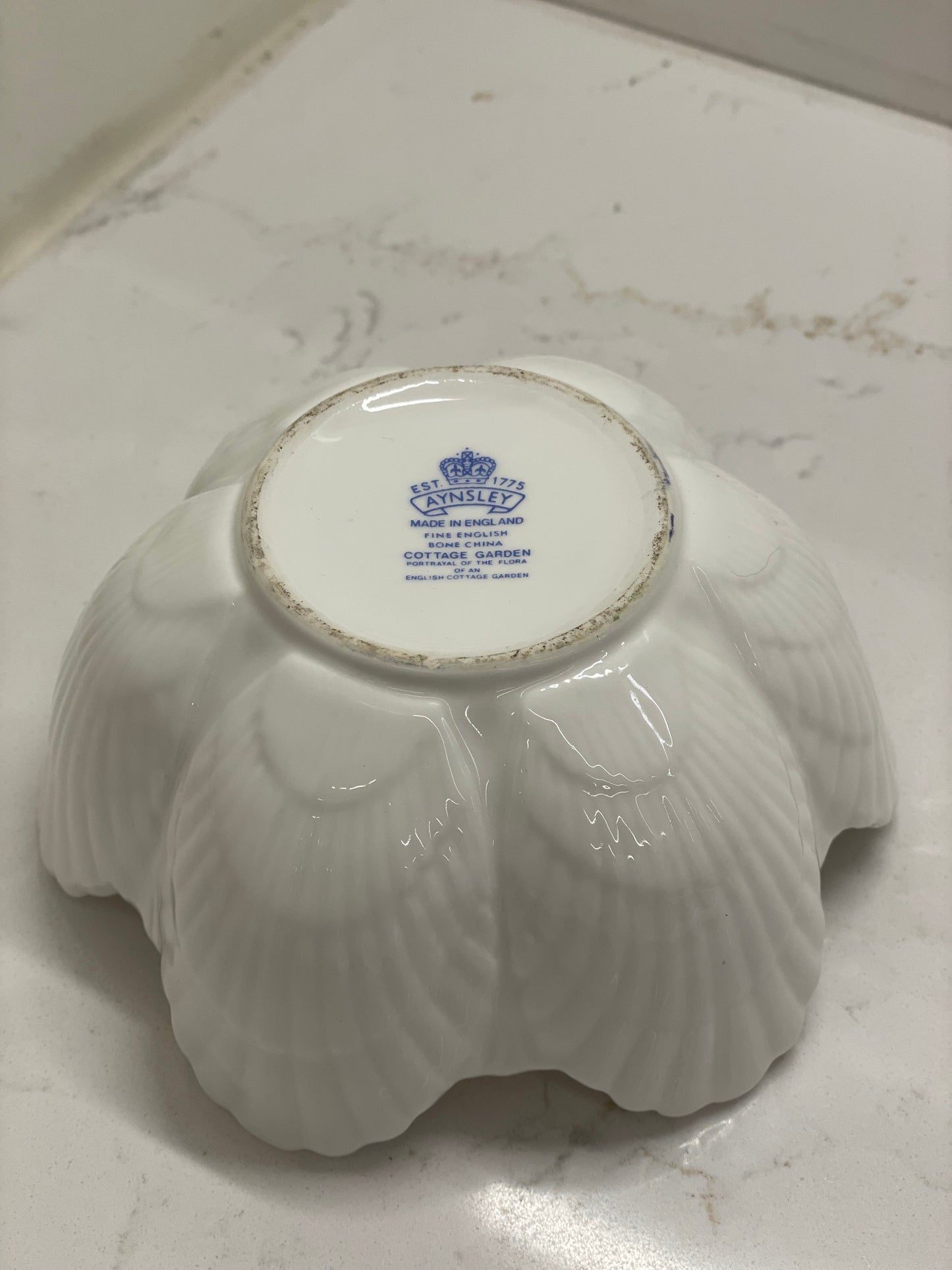 Vintage Aynsley Shell Dish