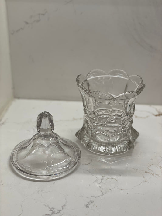 Fostoria Glass Jar