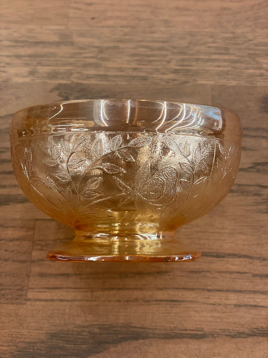 Vintage Carnival Glass Bowl