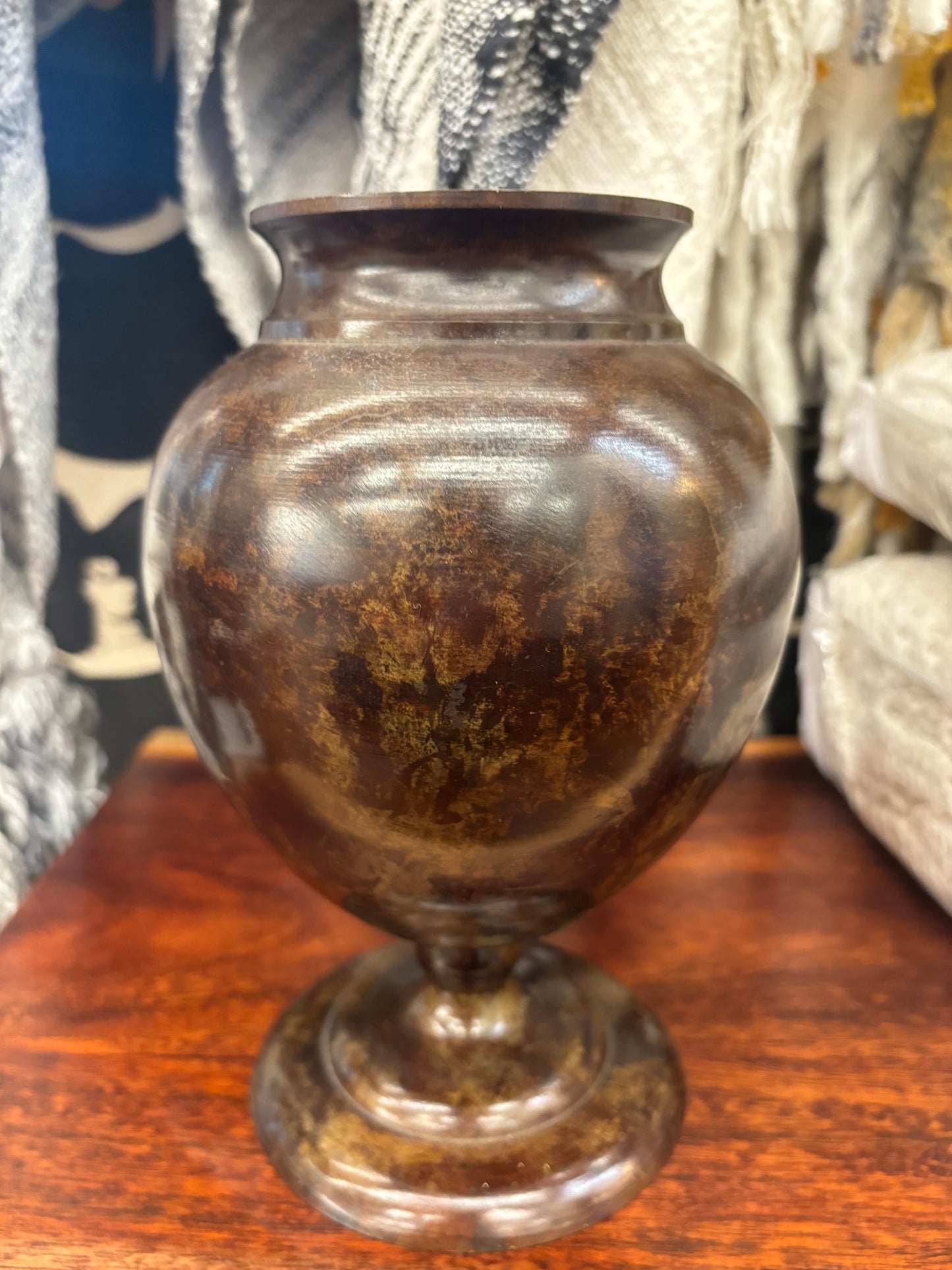 Brown Urn Shape Vase