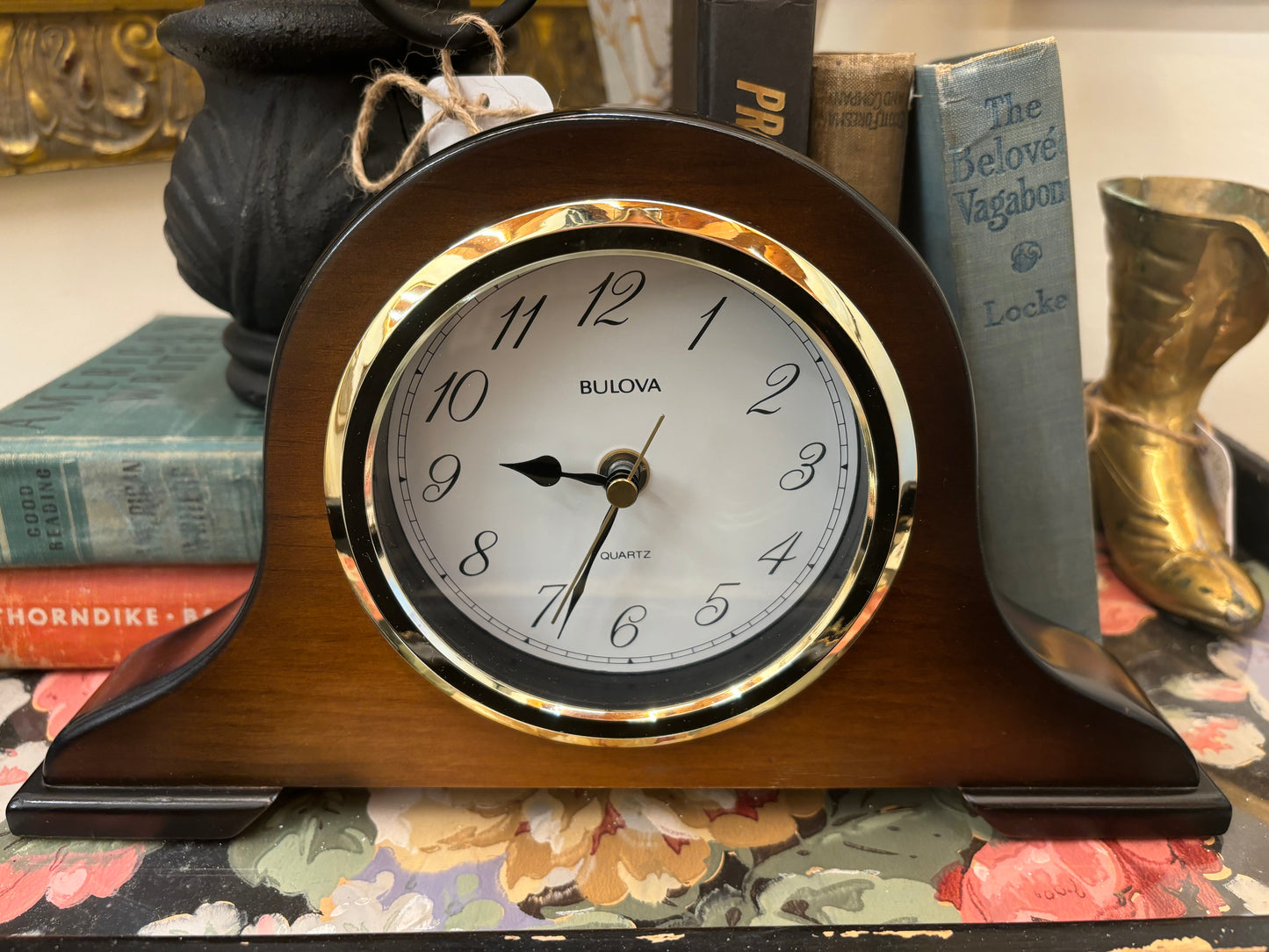 Vintage Bulova Mantle Clock