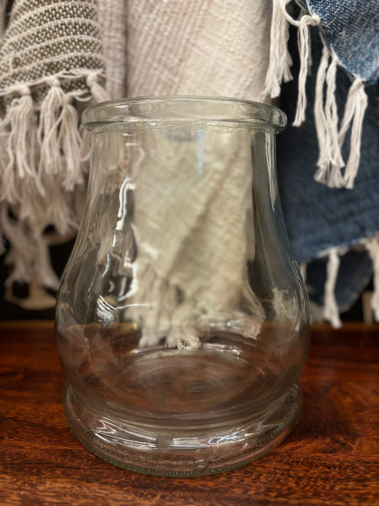 Clear Glass Vase