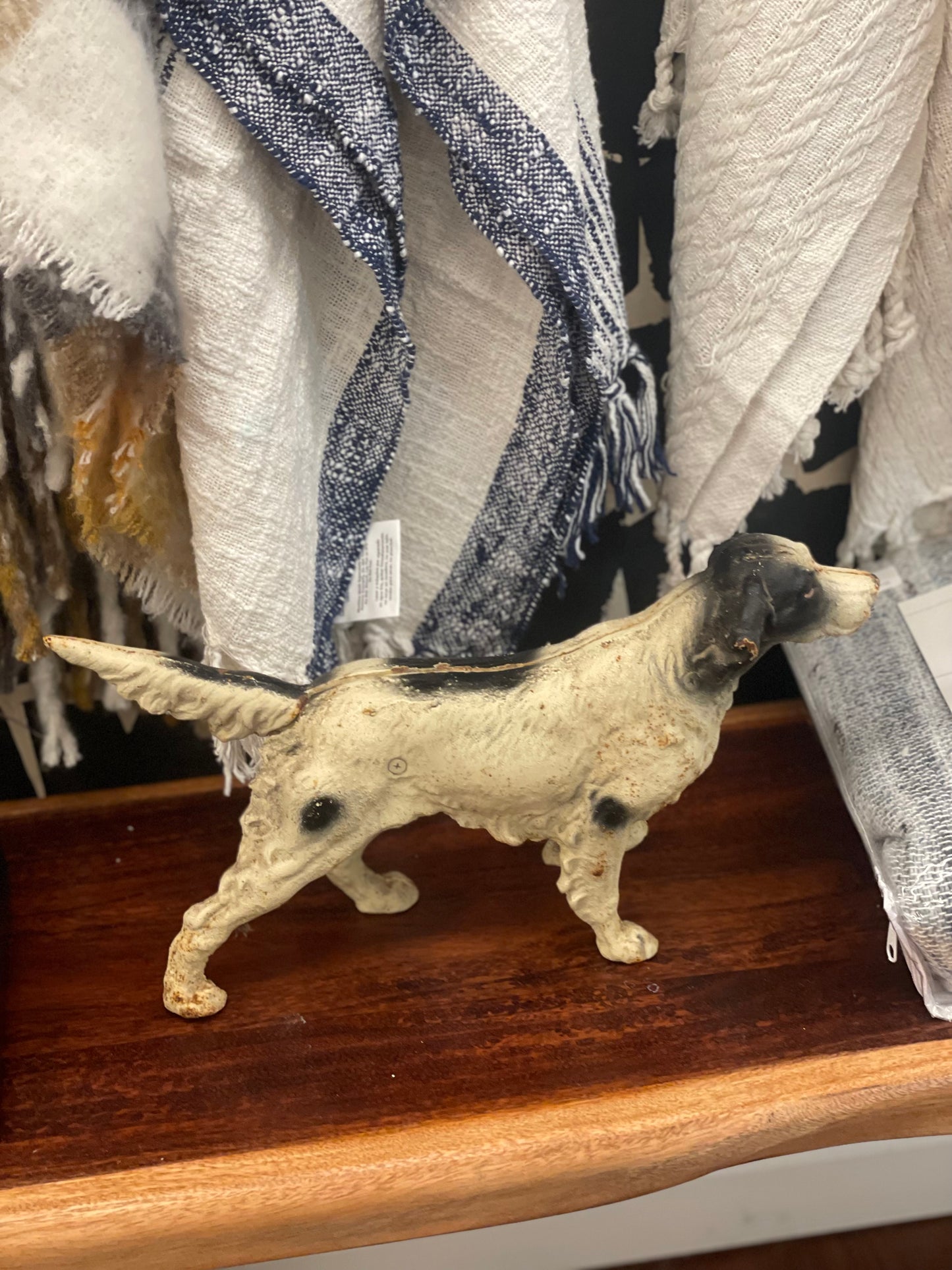 English Setter Pointer Dog Doorstop