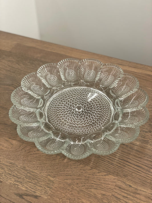 VTG. Indiana Glass Hobnail Plate