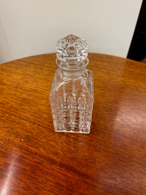 Vintage Glass Cologne Bottle