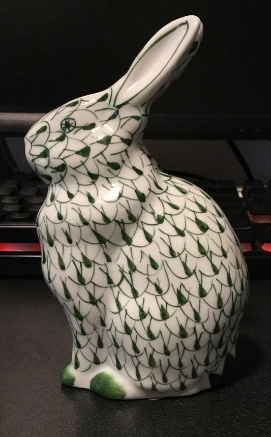 Green & White Bunny