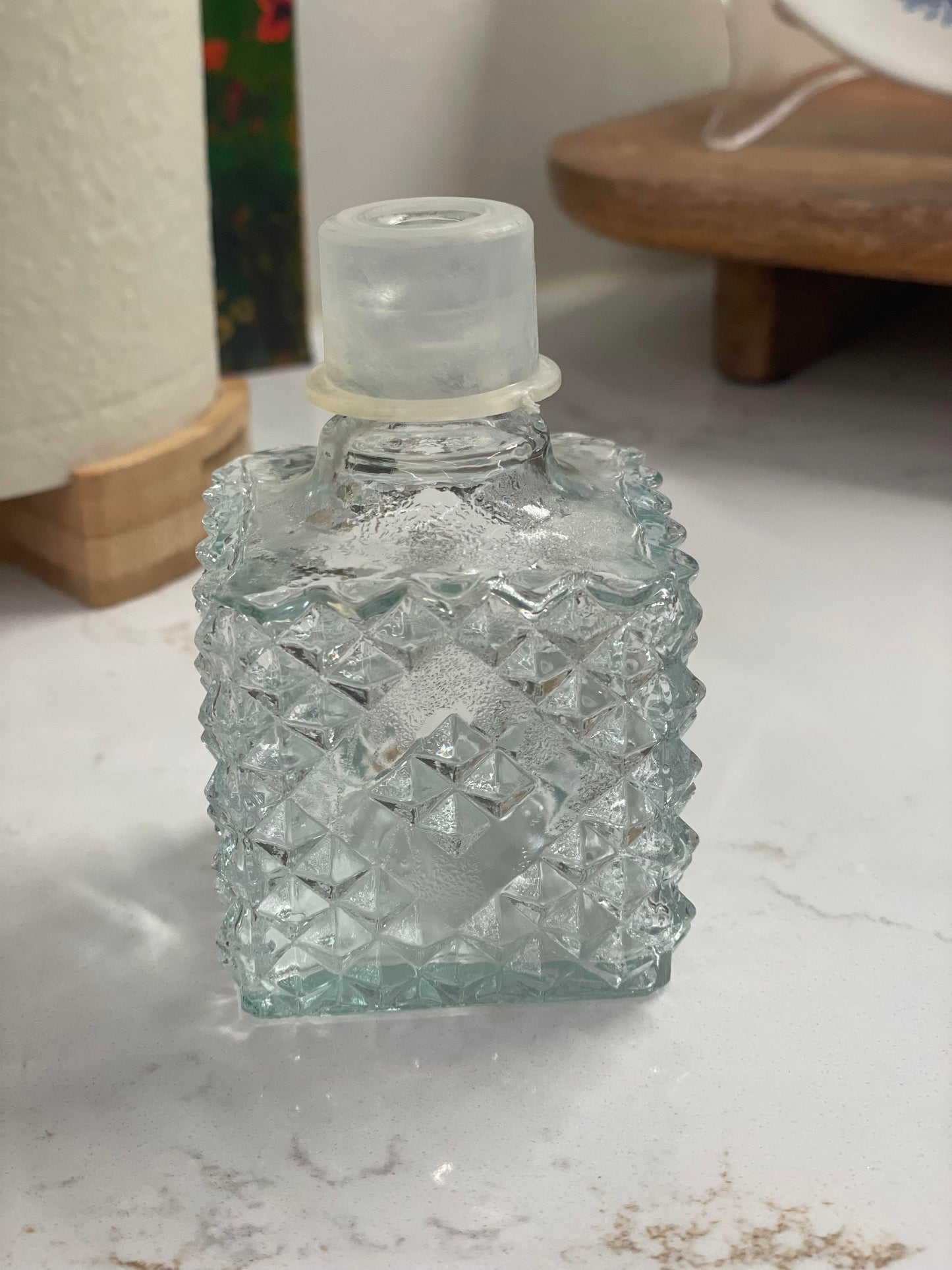 Crystal Cut Perfume Bottle