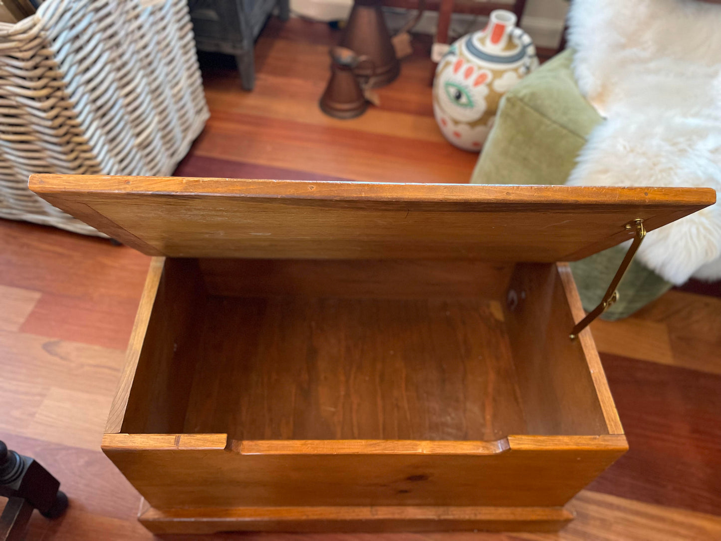 Vintage Wooden Chest