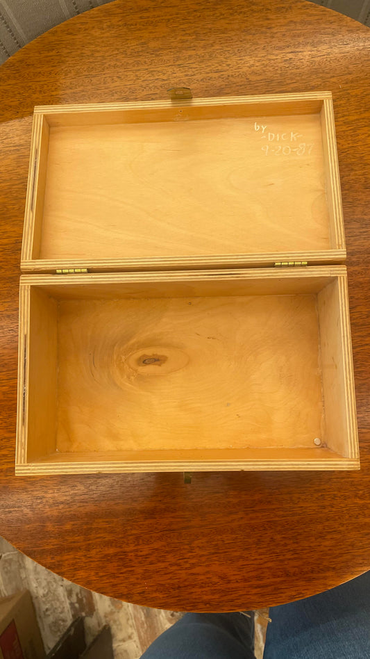 Wooden Storage Box