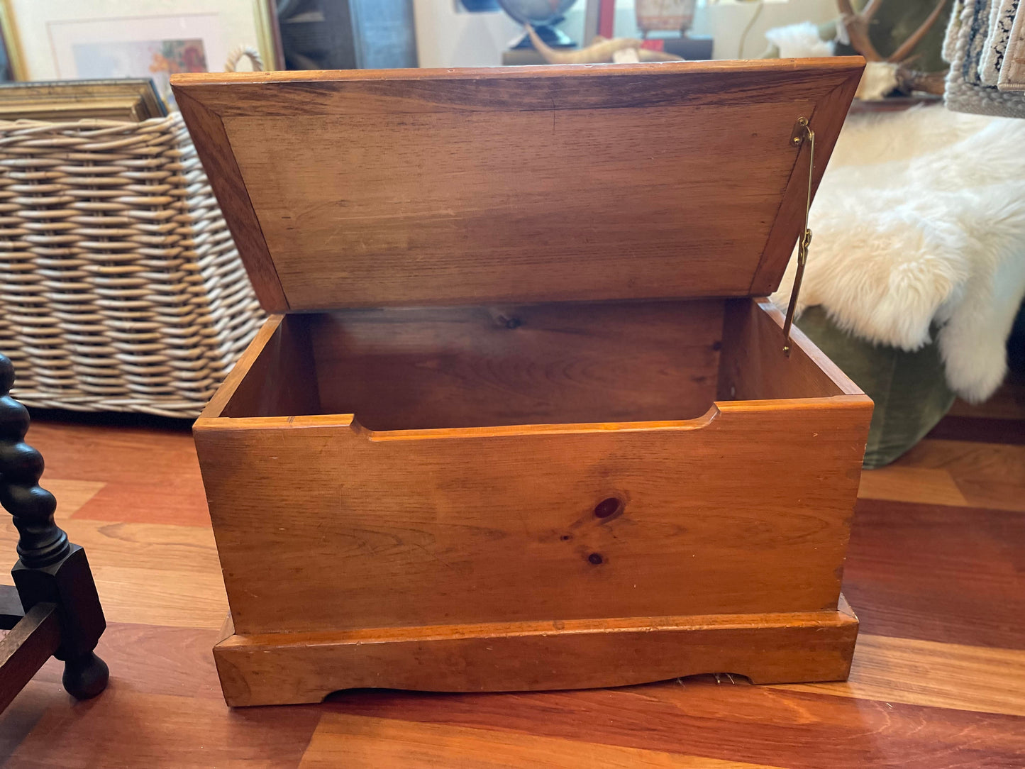 Vintage Wooden Chest