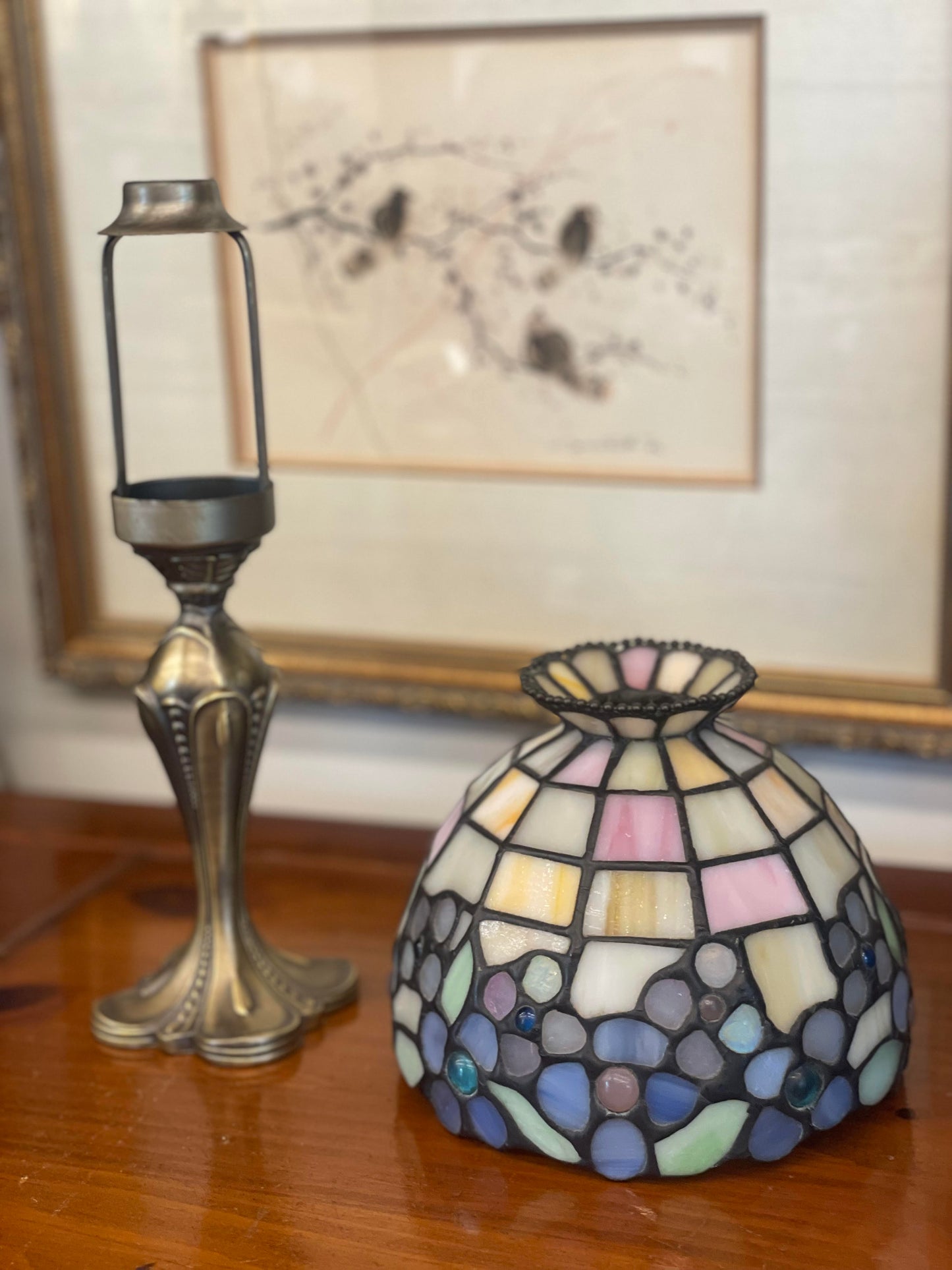 Stained Glass Tealight Lamp