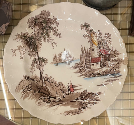 The Old Mill Dinner Plate