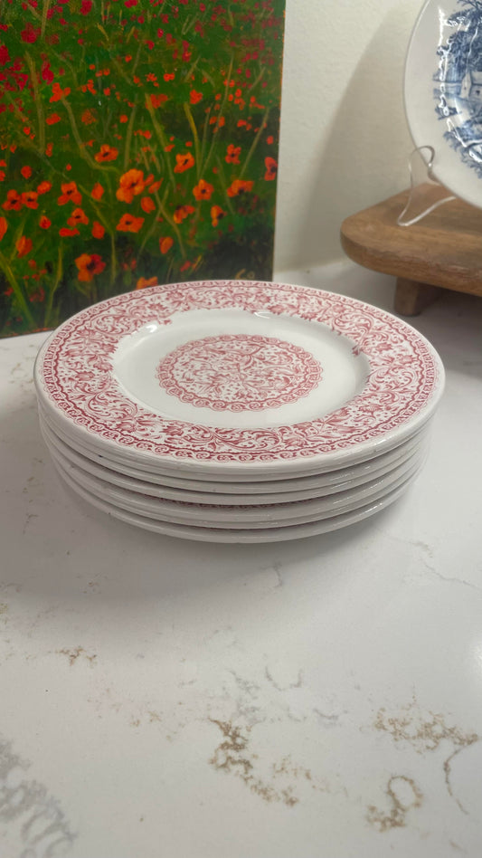 7 Laveno Italy Bread Plates