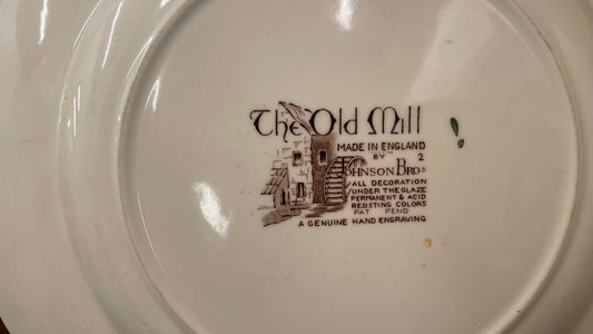 The Old Mill Dinner Plate