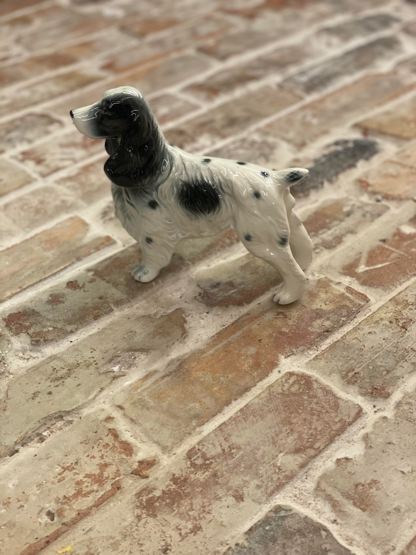 Vtg. Porcelain Cocker Spaniel