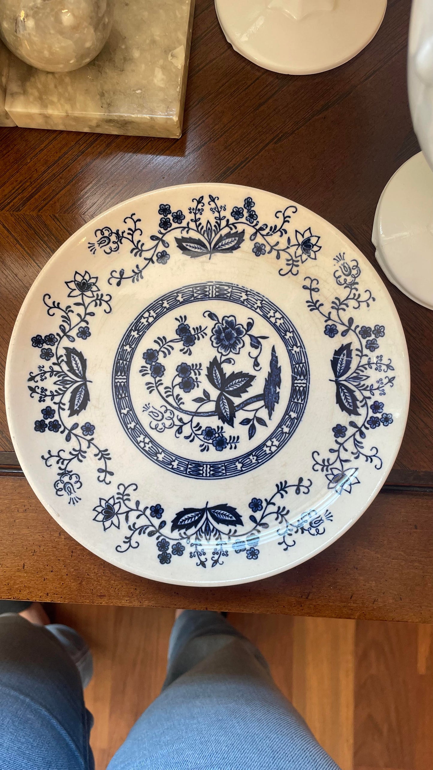 Blue Onion 7" Plate