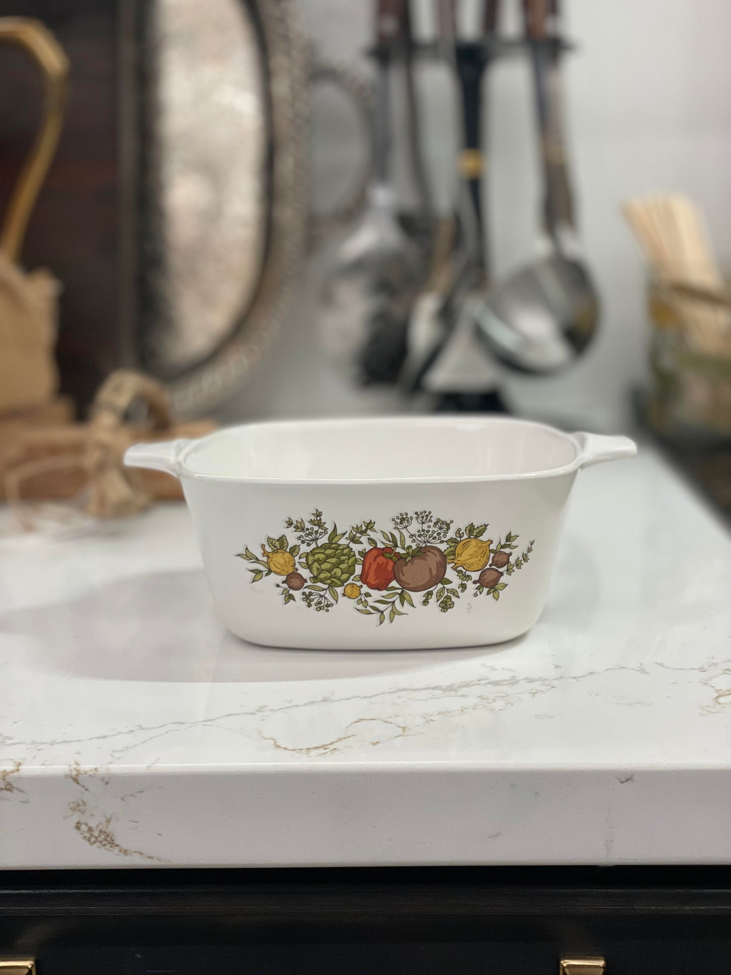 Vtg. Spice of Life Casserole Dish