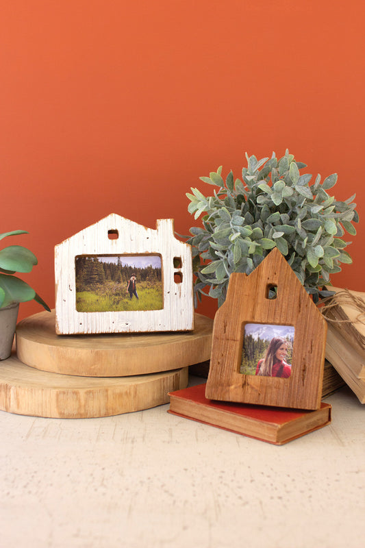 Set of 2 House Picture Frames